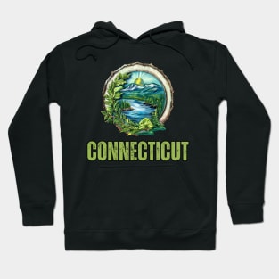 Connecticut State USA Hoodie